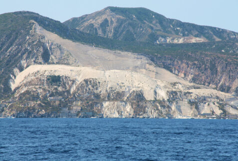 Aeolian islands - Pumice quarries on the island of Lipari - BBOfItaly