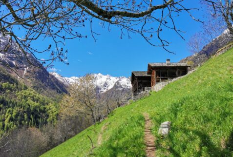 Alta via dei Walser - Ca' Vescovo - Reacing Ca' Vescovo- BBOfItaly