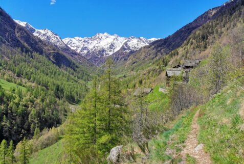 Alta via dei Walser - Rabernardo - Reacing Rabernardo - BBOfItaly