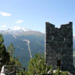 Fraele Towers and Cancano lake - The East tower with a lot of missing parts - BBOfItaly