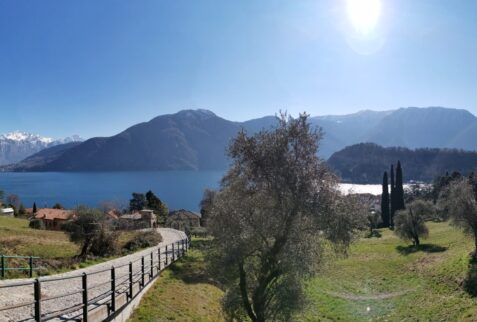 Greenway Lago Como - Panorama from the pathway - BBofItaly