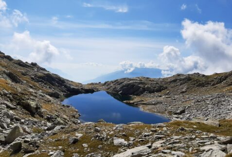 Val Bodengo - Val Garzelli - Lago di Ledù seen from Bocchetta del Cannone