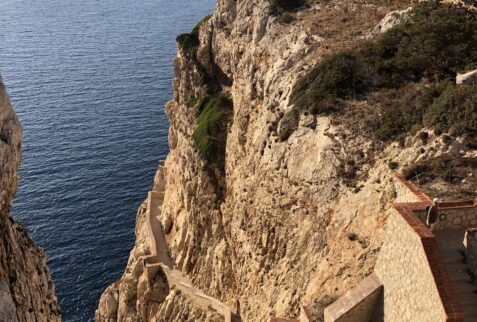 Capo Caccia - Grotta di Nettuno - Sardegna - Stairway to Grotte di Nettuno gate