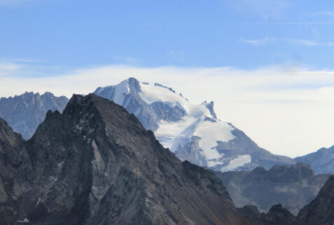 Valgrisenche - Gran Paradiso seen from Forcola del Bre