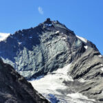 Grivola (3969 m) and its Nomenon glacier seen from vallone del Nomenon