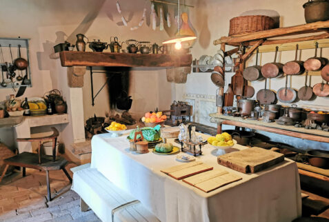 Tenuta Marsiliana – ancient kitchen in the agricultural museum