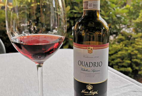 La Cascata – starting whit good wine is always a must – Quadrio Valtellina Superiore