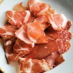 La Cascata – fantastic cured meat always present on the table