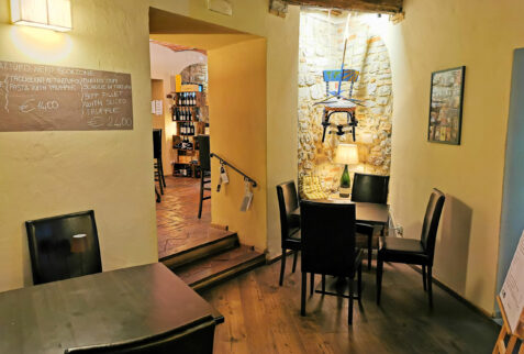 Scacciaguai Barga – the exclusive and quiet restaurant dining room