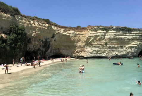 Otranto – glimpse on Baia Mulino d’Acqua