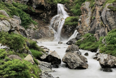 Val di Rhemes – glaciers mean water falls