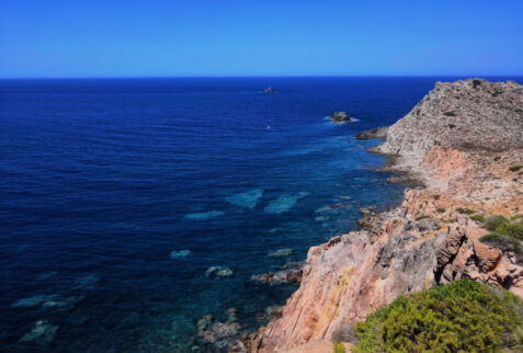 Capo Sandalo cliffs - San Pietro Island