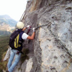 Ferrata Gamma 1 Lecco – a traverse