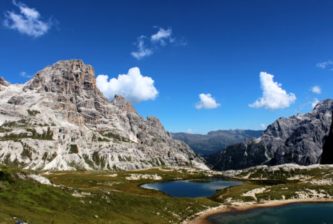 Rifugio Locatelli Dolomiti – Laghi dei Piani and Schusterplatte (2957 meters)