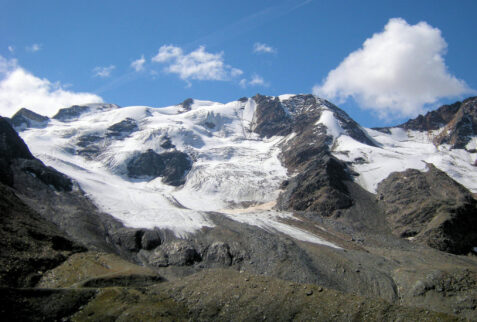 Solda Passo del Madriccio – Corno di Solda and its glacier