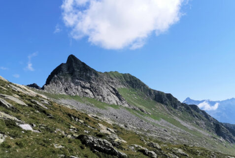 Val Pilotera – the head of the valley with Piz de Setag 2476 meters