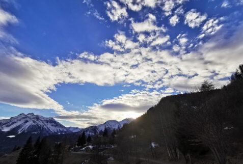 Lago di Joux Valle d’Aosta – unbelievable sky on Valle d’Aosta