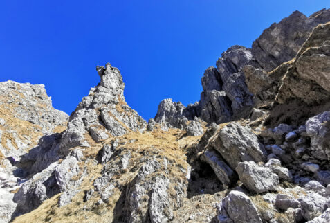 Resegone Lombardia – the environment close to Valnegra gulley