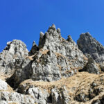 Resegone Lombardia – the invironment close to Valnegra gulley