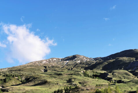 Punta Leysser – top of the target seen from Vetan. A very long hike ahead of us