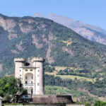 Castello di Aymaville – a view of the castle