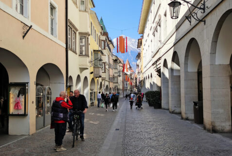 Merano – glimpse on downtown