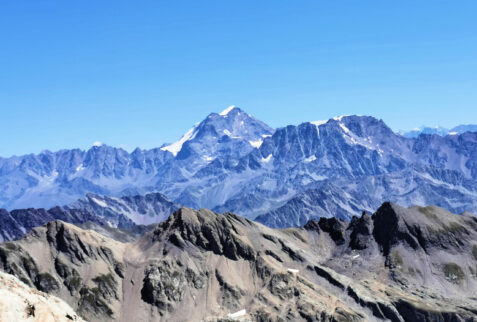 Grande Rochere – Grand Combin seen from the top