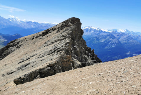 Grande Rochere – Col de la Rochere and behind it Piccola Rochere