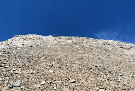Grande Rochere – slope to the top of Grande Rochere seen from Col de la Rochere