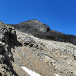 Grande Rochere – the top seen along the hard climb