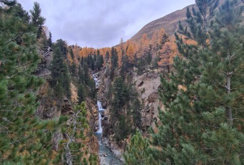 Waterfall hidden in the forest - Val Viola