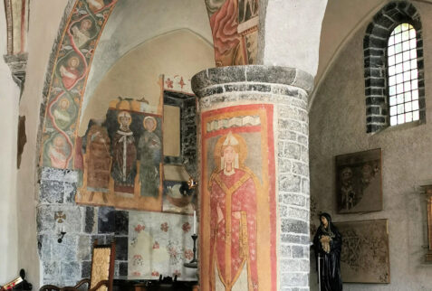 Varenna – some frescoes of Chiesa di San Giorgio - BBofItaly