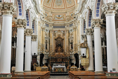 Modica – inside of Duomo di San Pietro – BBofItaly