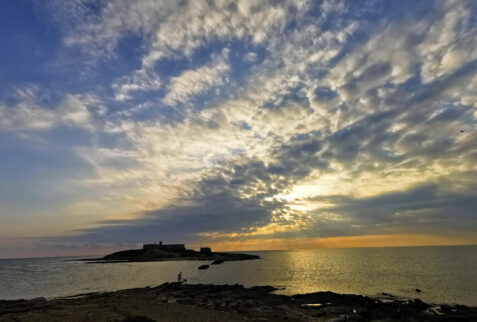 Noto – waiting for the sunset at Capo Passero – BBofItaly