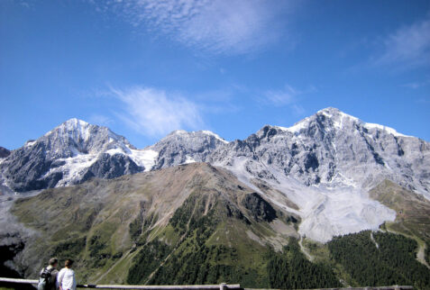 Rifugio Serristori – the landscape seen from the pulpit – BBofItaly