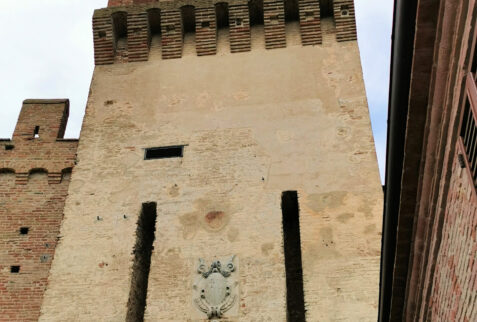 Gradara castle – the clock gate of the walls of the hamlet – BBofItaly