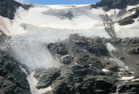 Val Martello – glimpse of the glacier – BBofItaly