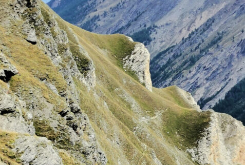 Lake of Changier – the aerial path to the lake – BBofItaly