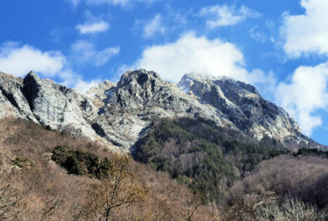 Monte dei Bianchi – mountains surrounding Vinca at the end of Valle del Lucido - BBofItaly