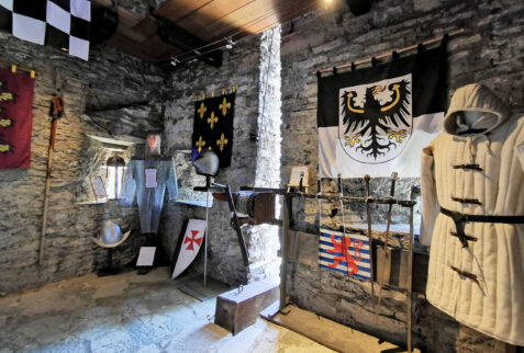 Vezio castle – one of the floor of the tower – BBofItaly
