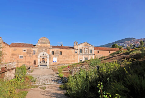 Padula – the main gate of Certosa di San Lorenzo – BBofItaly