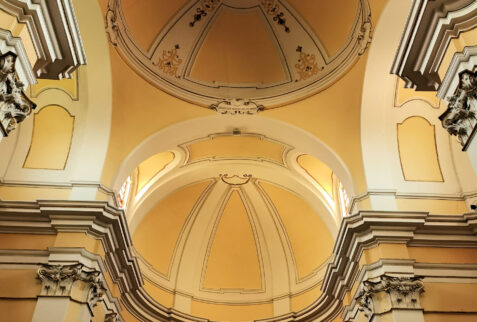 Corinaldo – the magnificent ceiling of San Francesco church – BBofItaly