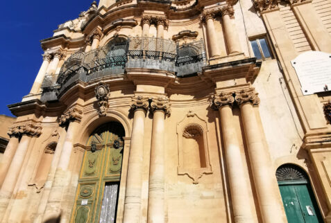 Scicli – facade of San Giovanni Evangelista church – BBofItaly