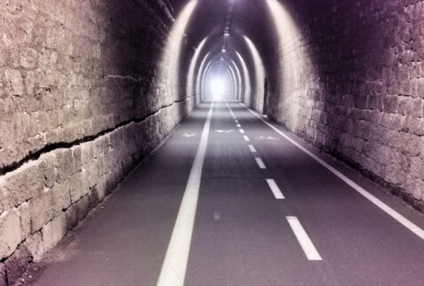 Levanto – an old railway tunnel along the route to Bonassola – BBofItaly