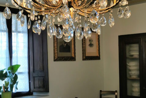 L’Oca d’oro – a glimpse of the old dining room of Mr. Vitali Giuseppe’s house – BBofItaly