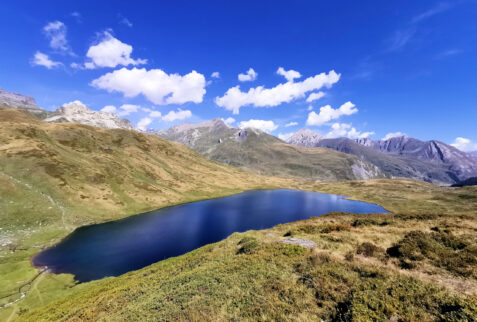 Piccolo San Bernardo – the fantastic Lago di Verney (Verney lake) seen from the pass – BBofItaly