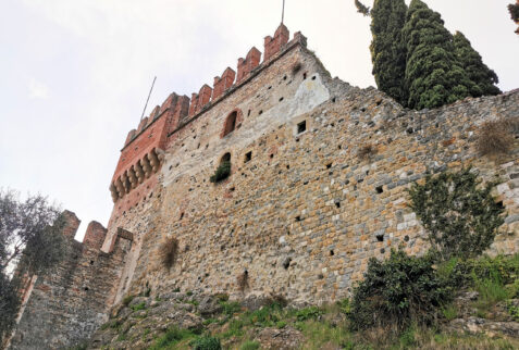 Marostica – the ruins of the upper castle – BBofItaly