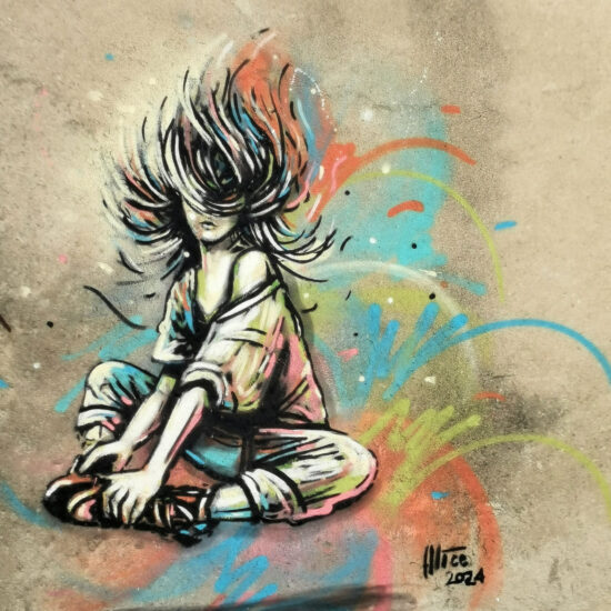 Civitacampomarano – a mural – BBofItaly