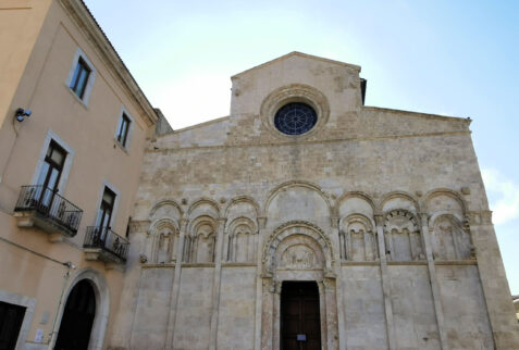 Termoli – the façade of the city’s cathedral – BBofItaly