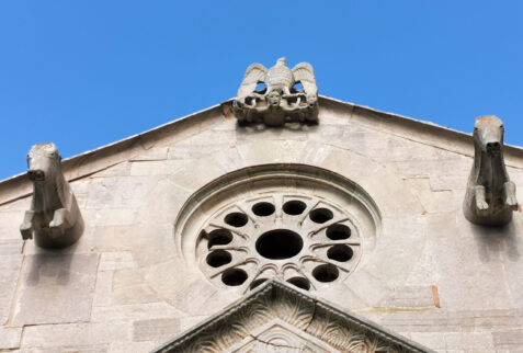 Santa Maria della Strada Matrice – a glimpse of the church façade – BBofItaly